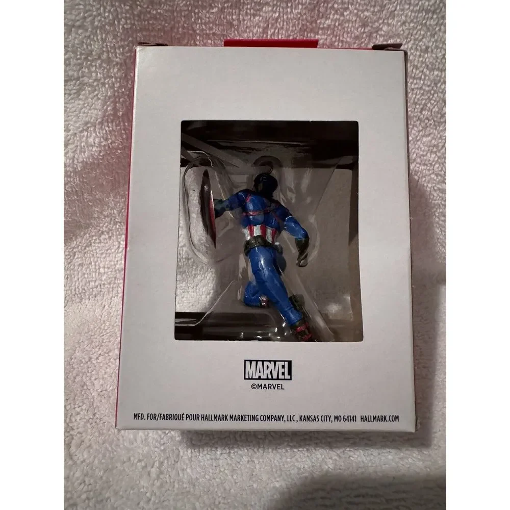 2021 Hallmark Marvel‎ Captain America Christmas Tree Ornament